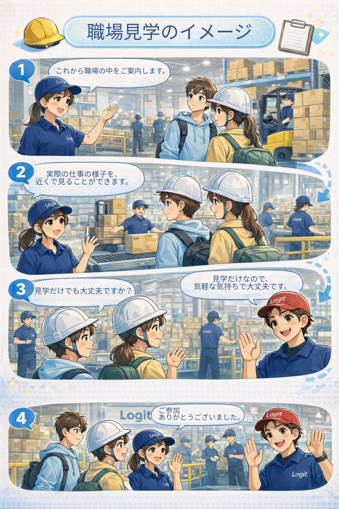 職場見学イメージ