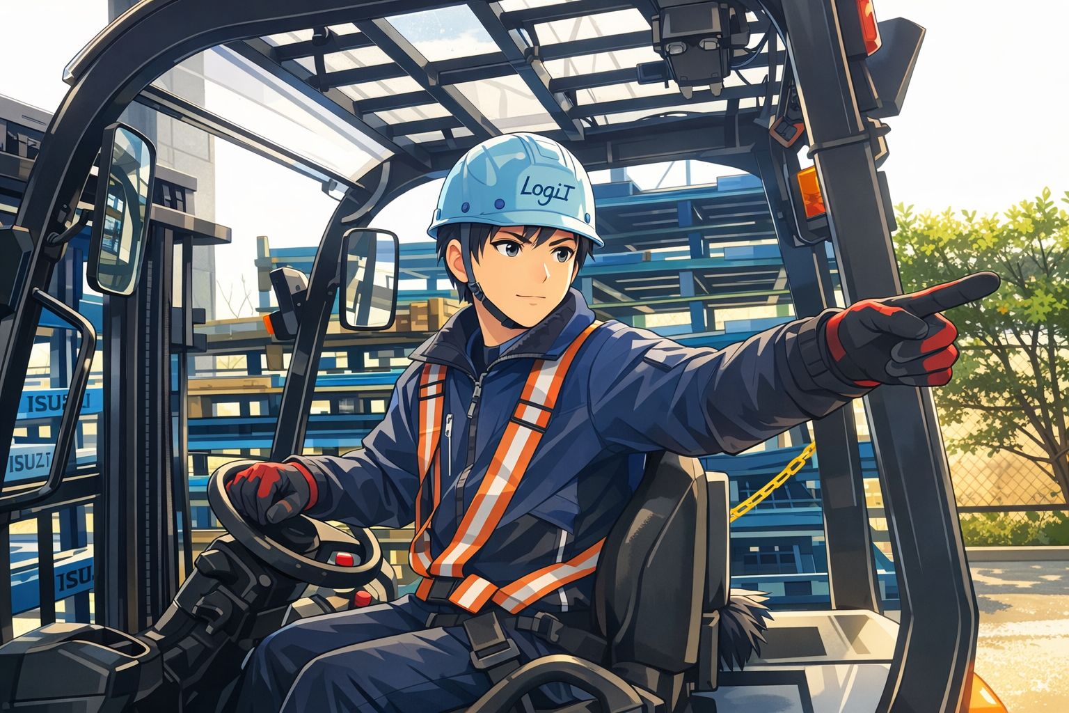 フォークリフト作業